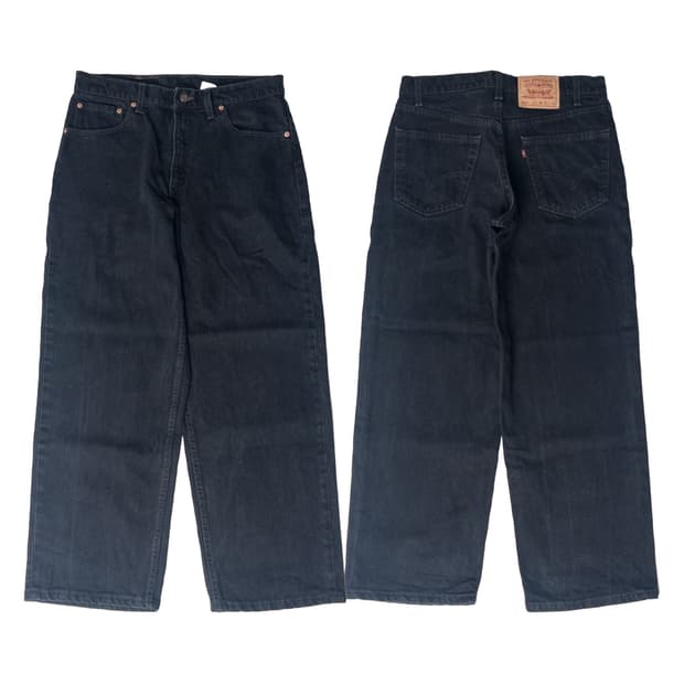 90’s 미제 리바이스 567 루즈 핏 엑스트라 와이드 레그 32x30