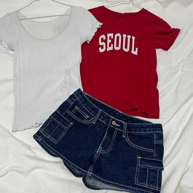 브랜디멜빌 반팔+반바지 일괄 3벌