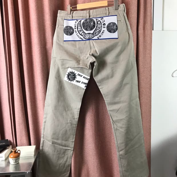 꼼데가르송 팬츠