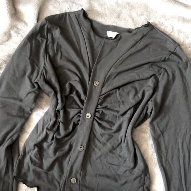 빈티지 셔링 가디건