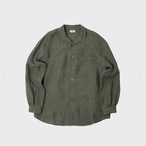 마이라이브러리x자고류 Country Linen Shirt