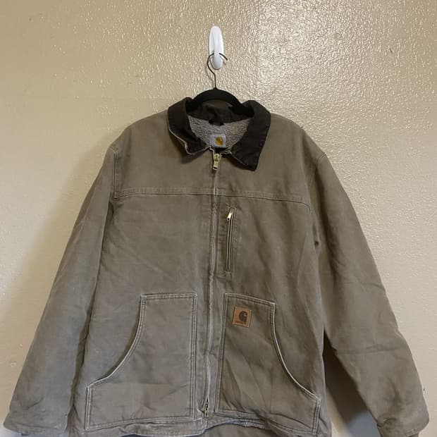 칼하트 캔버스 쉐르파 디트로이트 자켓