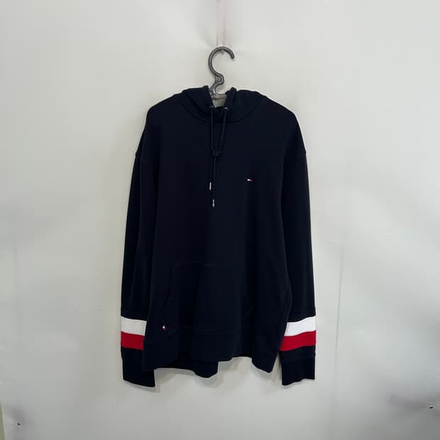 타미힐피거 남성 오가닉코튼 후드티셔츠 XXXL 115 