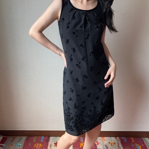 Vintage Beads Dress