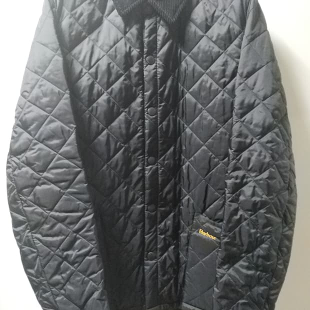 바버 리데스데일 퀼팅 자켓 블랙 M사이즈