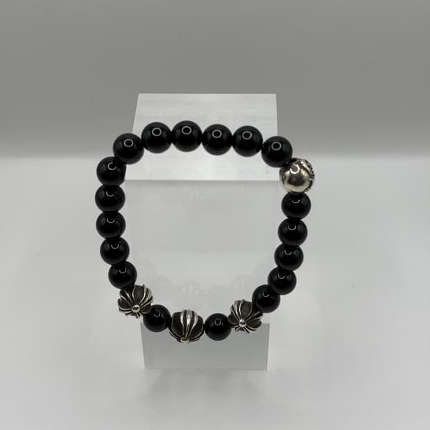 크롬하츠 팔찌 판매합니다. [ 13비즈 8mm 비즈 팔찌 ]