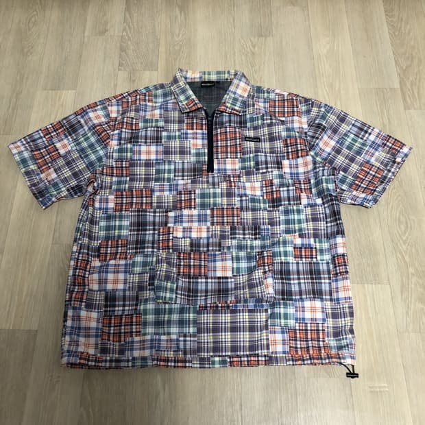 (XL) 와일드 띵스 WILD THINGS 재팬 패치워크 아노락 자켓
