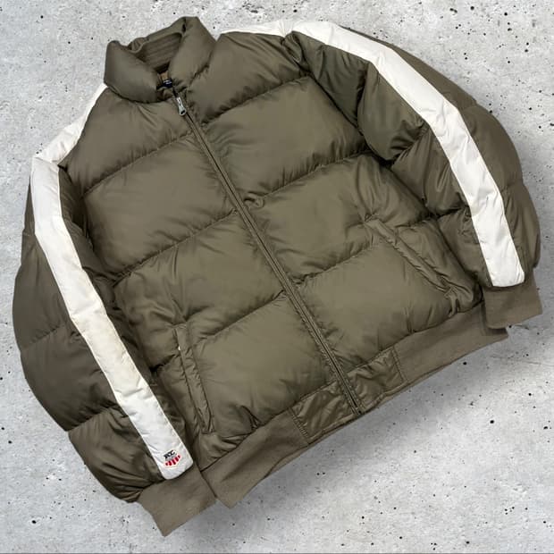 [L] 폴로 진스 랄프로렌 패딩 점퍼 카키색 C825