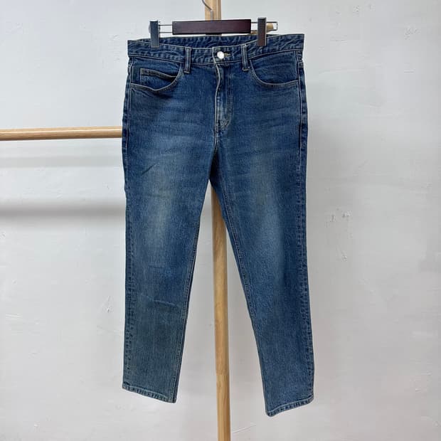 SOLID HOMME 솔리드옴므 레귤러 슬림핏 스판청바지 32 J12