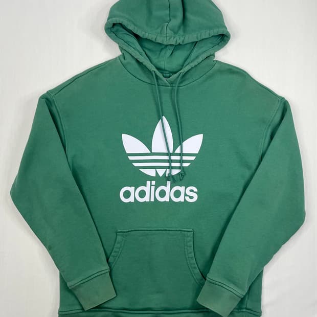 아디다스 빅로고 후드티