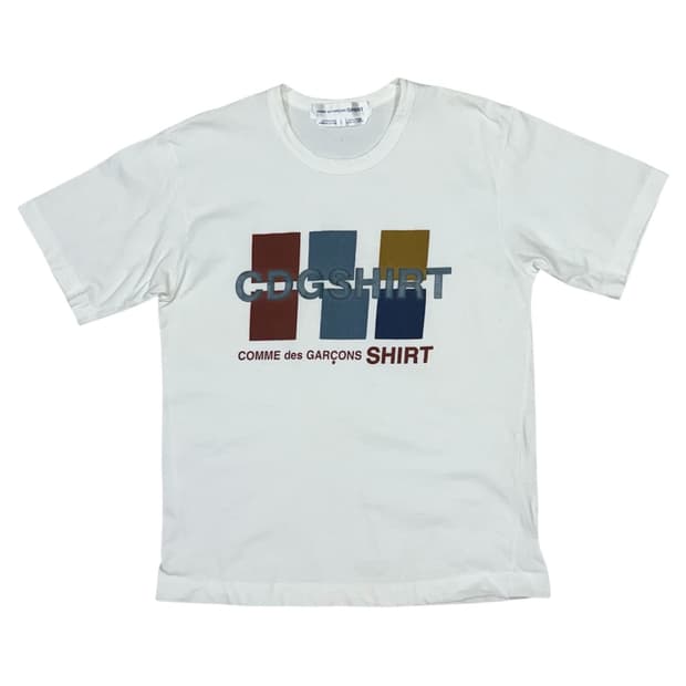 꼼데가르송 90s 아카이브 반팔 티셔츠