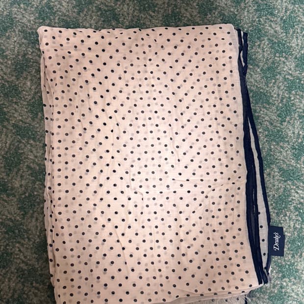 Drake's 드레익스 도트 무늬 스카프