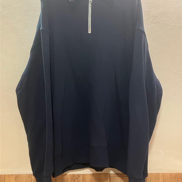 유니폼브릿지 - 하프 집업 스웻셔츠 (네이비)