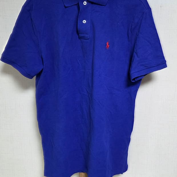 폴로 랄프로렌 블루 반팔 카라티