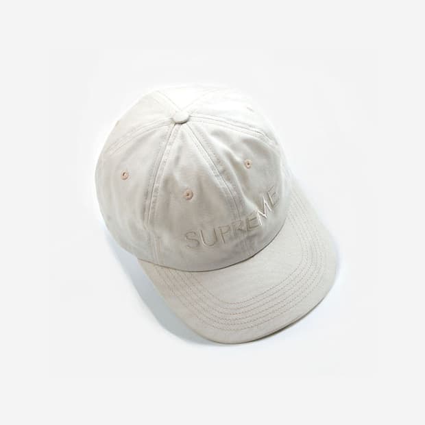 Supreme 6패널 코튼 캡