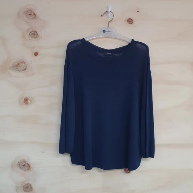 761) 한섬 시스템 system 7부 니트티