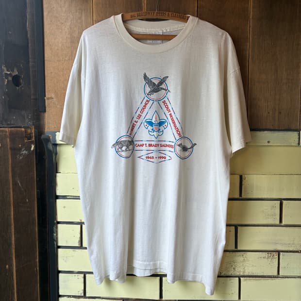90’s Boy Scouts Camp TEE Made in USA