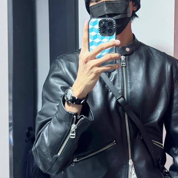 [os]아더에러 비니 주우재 착용