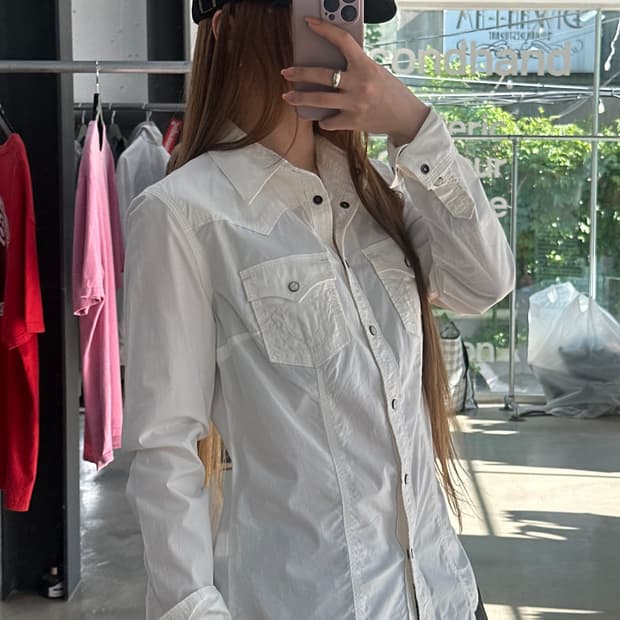 트루릴리전 포켓 긴팔셔츠