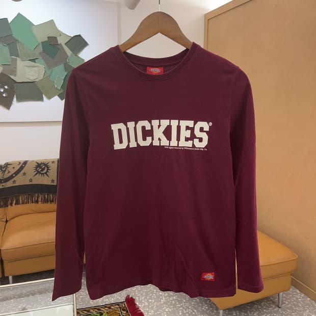 디키즈 캐주얼 프린팅 롱슬리브 긴팔티 85 C06242