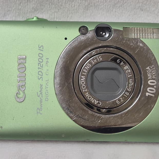빈티지 디카) 캐논 익서스95 그린 파워샷 판매