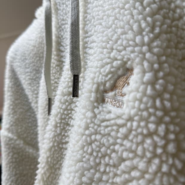 [100-103사이즈] 캉골 보아 후리스 풀오버 후디