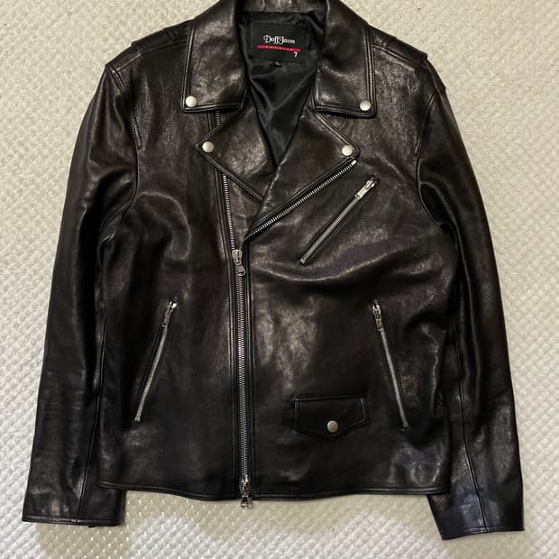 DOFFJASON 도프제이슨 프리미엄 2WAY 램스킨 베지터블 레더