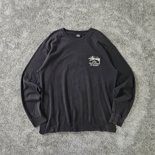 [무료배송] STUSSY 긴팔 티셔츠