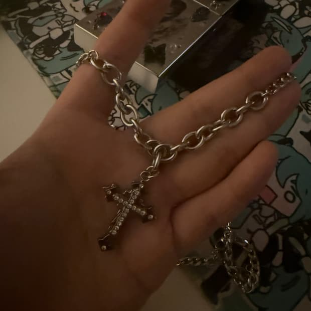 갸루 펑크 팬던트 써지컬