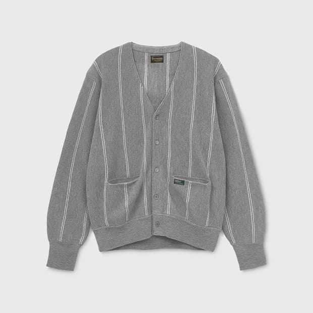 헤리티지플로스 스트라이프 가디건 