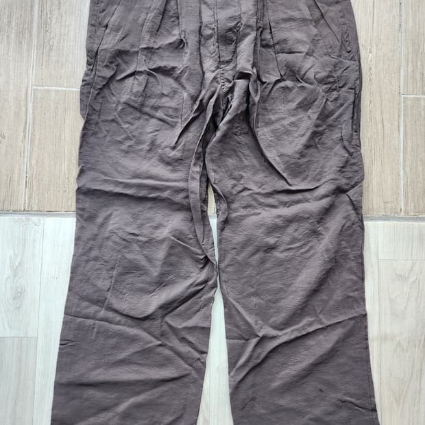 인사일런스 나일론 와이드 팬츠 M