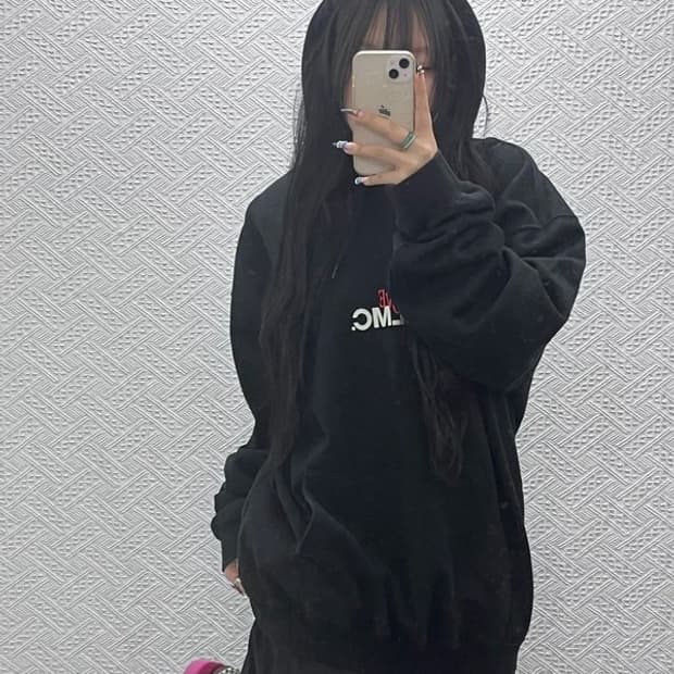 LMC X A60VE 빈티지 스트릿 힙합 오버핏 후드티 L C07820