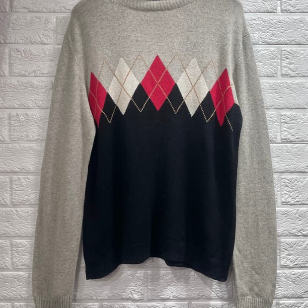 아가일 캐시미어100%니트 터틀넥목폴라티:)