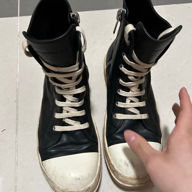 릭오웬스 라몬즈 LPO 하이 41사이즈