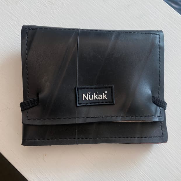 누깍 블랙 반지갑