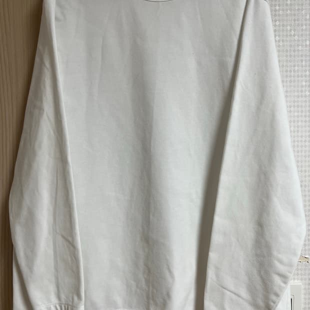 nanamica 쿨맥스 저지 롱슬리브(화이트, S)