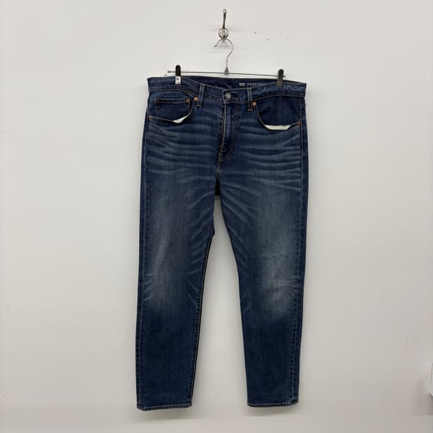 리바이스 데님 청바지 블루 36in