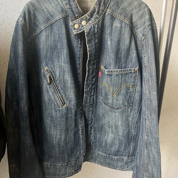 리바이스 타입원 데님 라이더 자켓