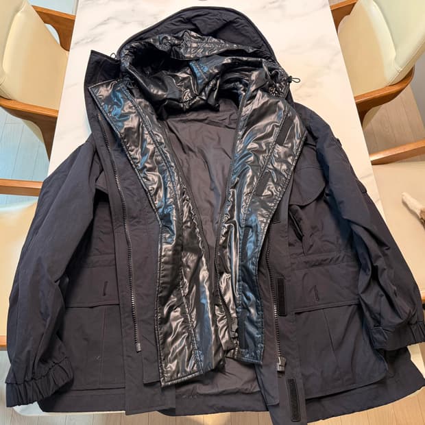 준지 신더사이즈 야상 파카 XXL(110-115) 정품