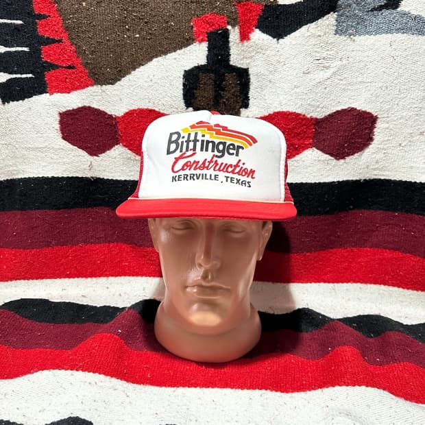 [빈티지] •Vintage Bittenger Trucker Cap.21
