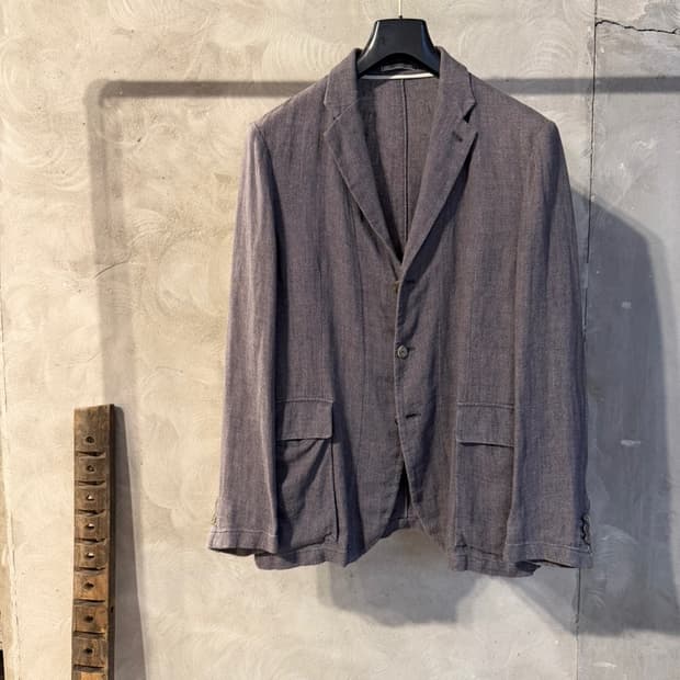 아르마니 꼴레지오니 리넨 자켓 100