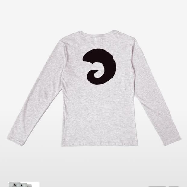 탄산마그네슘 혼 아플리케 롱슬리브