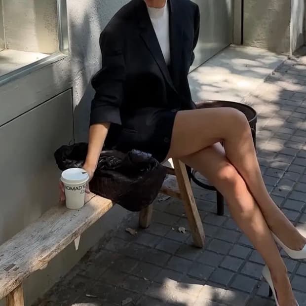 띠어리블랙자켓