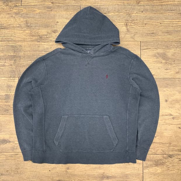 폴로 랄프로렌 그레이 후드티 S