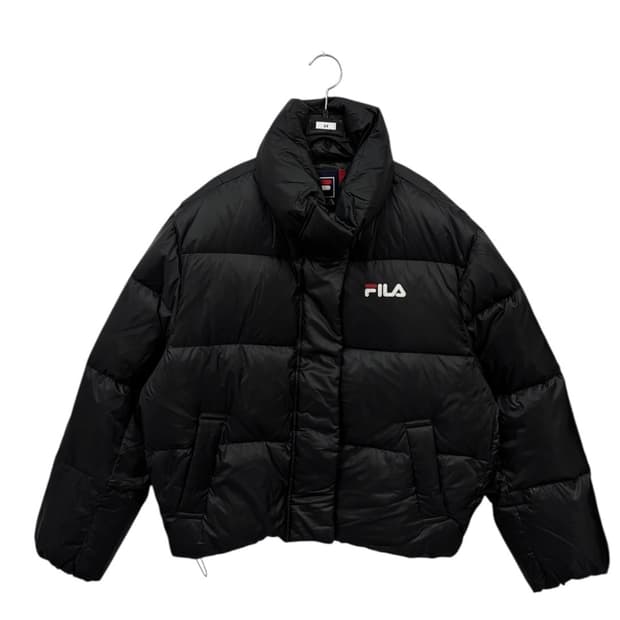 휠라 숏 다운패딩