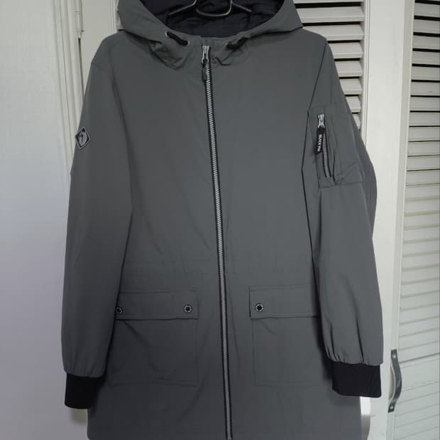 95(165) 블랙야크 후드 집업 바람막이 등산복