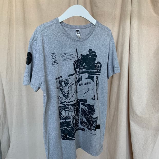 G star raw printing T