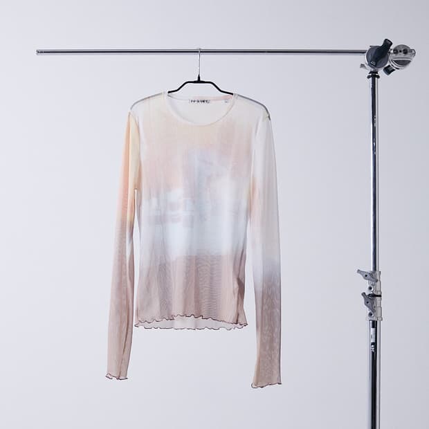 Organza Long Sleeve T-Shirt