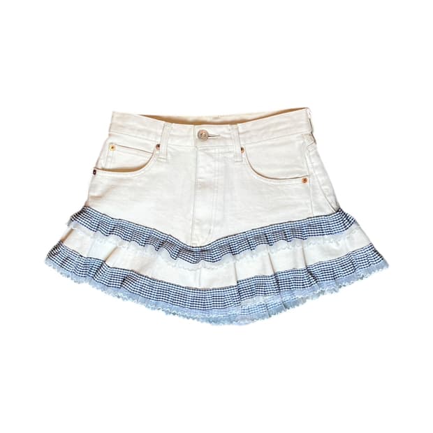 JPN 리워크 캉캉 프릴 미니스커트 SIZE 26