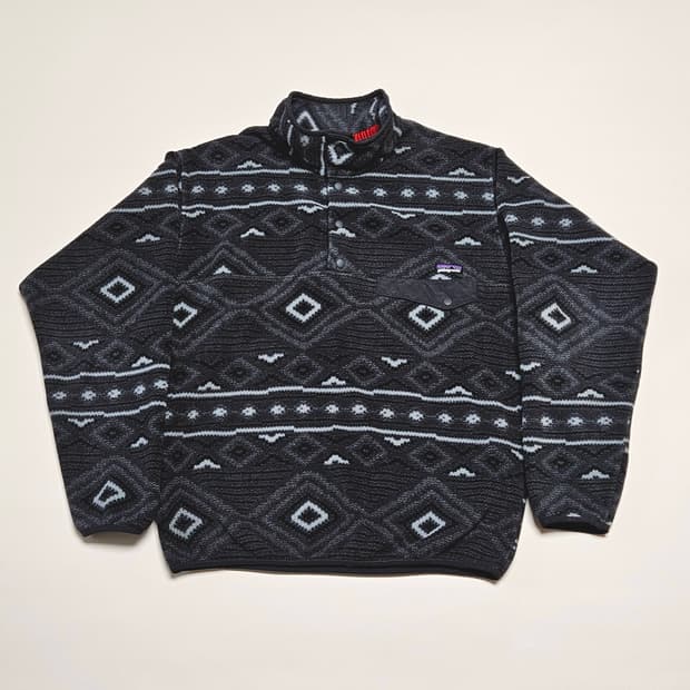 [L] 파타고니아 신칠라 플리스 후리스 버건디 레드